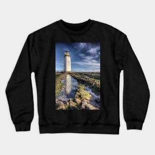 Southerness Lighthouse HDR photo Dumfries and Galloway Crewneck Sweatshirt